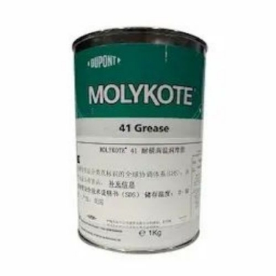 MOLYKOTE/摩力克 極高溫低速硅脂軸承潤(rùn)滑劑 41 黑色 1kg 1罐